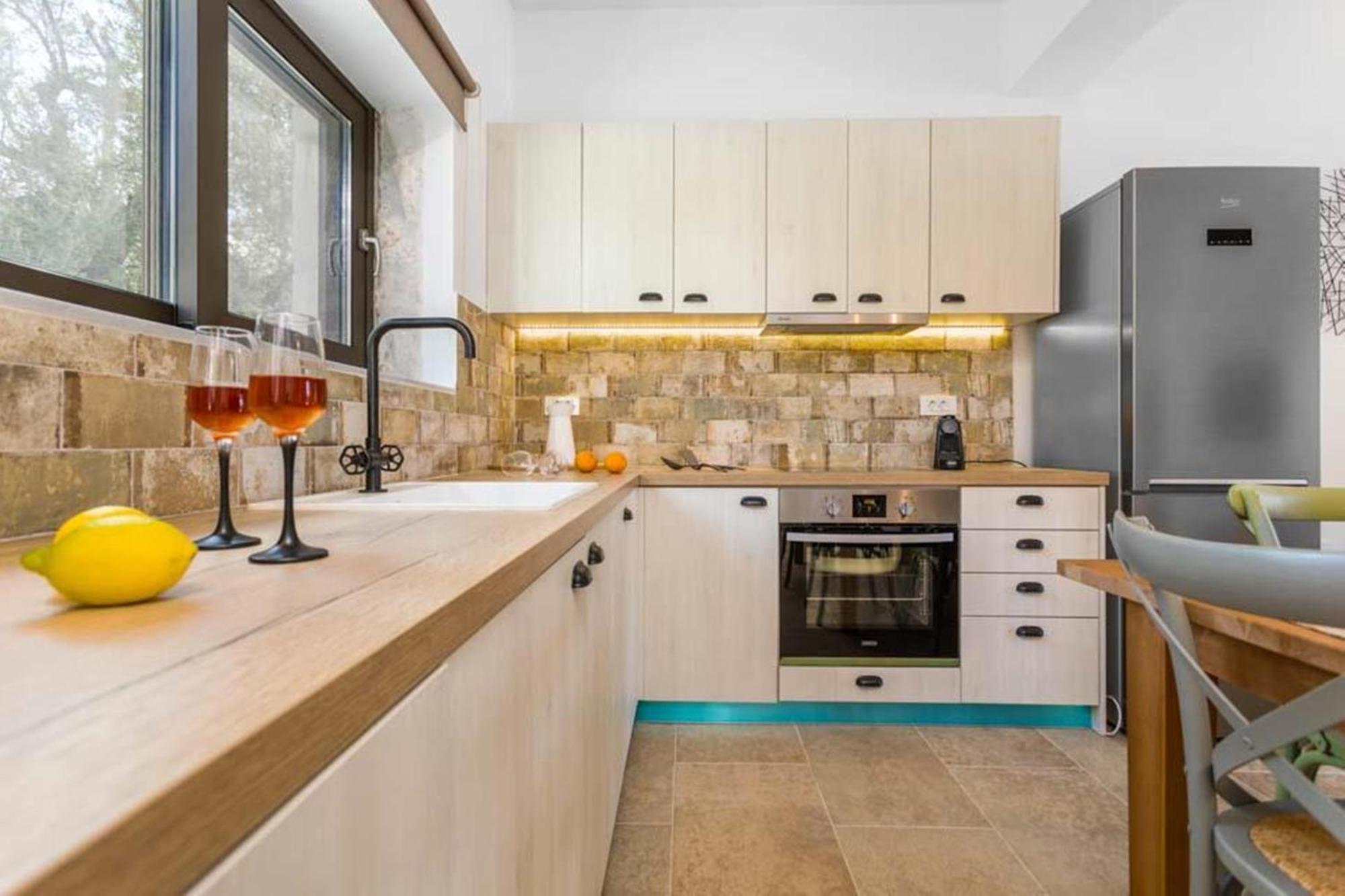 Astarte Villas - Petra Elia Private Villa With Pool Plános المظهر الخارجي الصورة