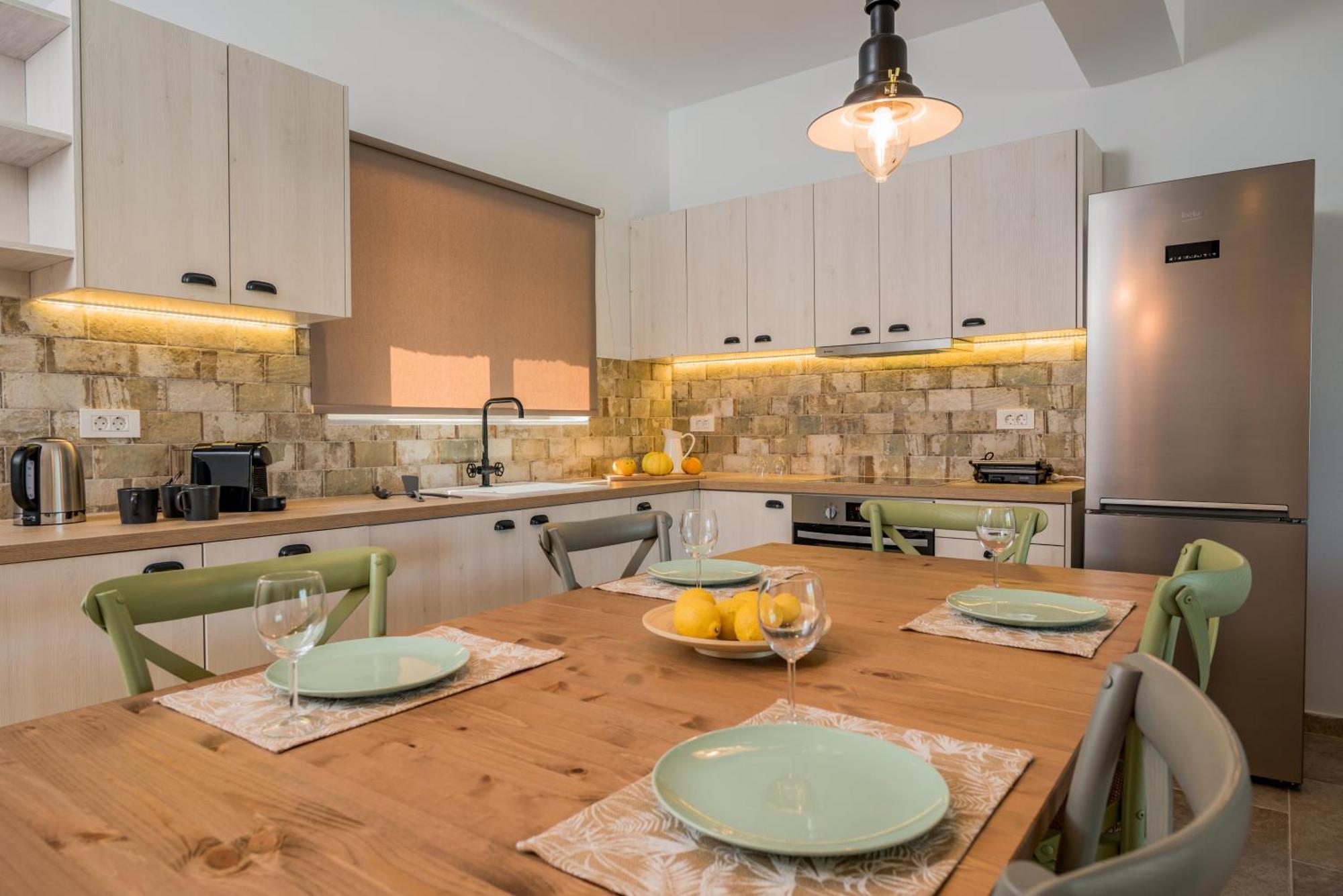 Astarte Villas - Petra Elia Private Villa With Pool Plános المظهر الخارجي الصورة