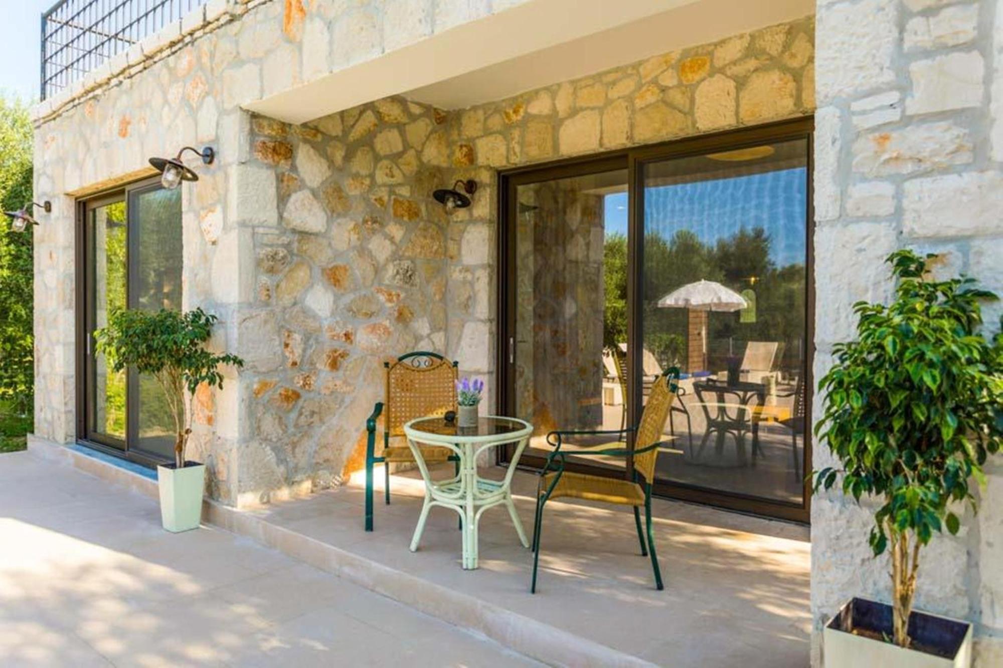 Astarte Villas - Petra Elia Private Villa With Pool Plános المظهر الخارجي الصورة