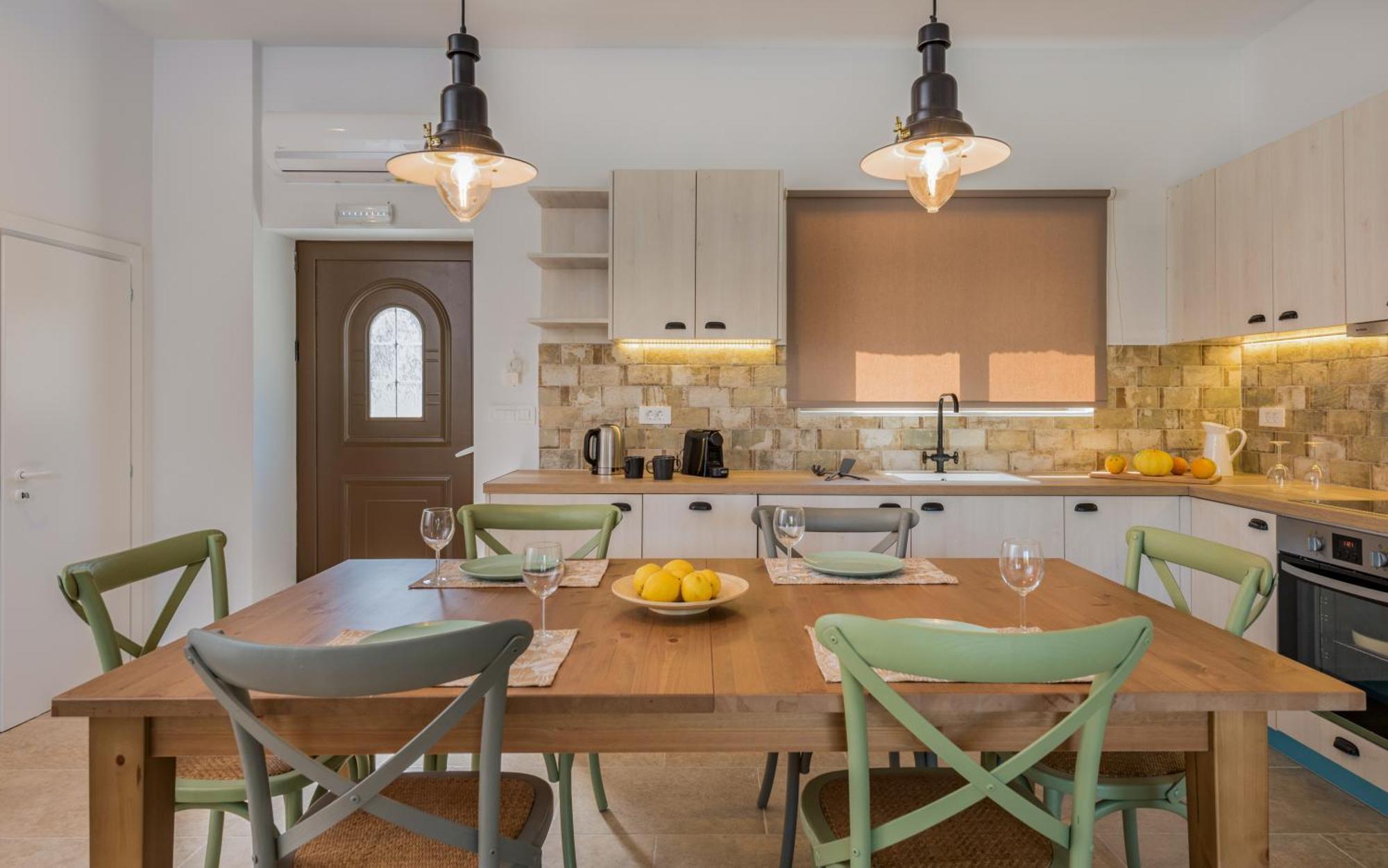 Astarte Villas - Petra Elia Private Villa With Pool Plános المظهر الخارجي الصورة