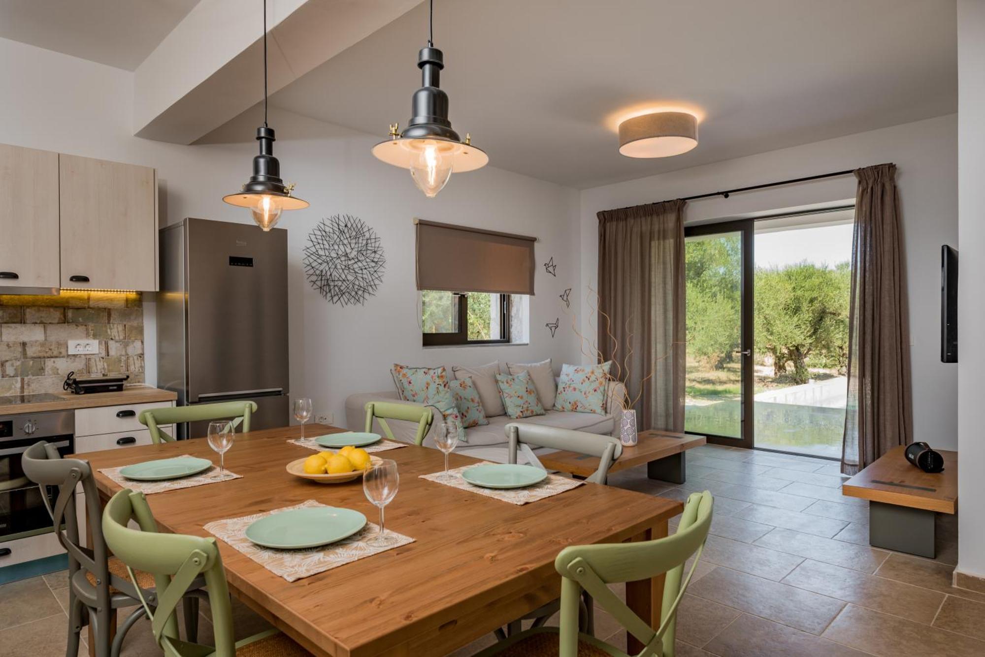 Astarte Villas - Petra Elia Private Villa With Pool Plános المظهر الخارجي الصورة
